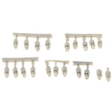Max 20 Pieces Resin Soldier Skull Model Skeleton 3mm Resin Miniature Skeleton