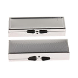 Max 2Pcs Travel Metal Pill Box Medicine Organizer Container Storage Case 6 Slots