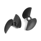 Max Maxb 2 Pieces RC Spare Parts 2-leaf Propeller Prop for RC Boat Ship P40 D30mm