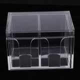 Max Acrylic Poker Cards Holder for Texas Poker/Blackjack Discard box