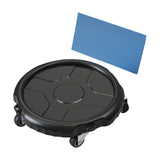 Maxbell Abdominal Trainer Roller Disc 4 Universal Wheels Body Building Home Use