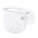 Maxbell Fish Feeder Basket Aquarium Clear Live Worm Bloodworm Food Feeding Cup Seam Type