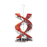 Maxbell Ladder Bird Feeders Clear Reusable Leakproof Hummingbird Feeder for Outdoors Double Side