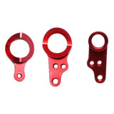 Maxbell RC Car Metal Steering Clutch & Rocker Arm Set for Wltoys 144001 RC Car Red