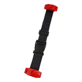 Maxbell Car Seat Belt Adjuster for Kids Auto Safety Belt for Adults Fixed Carry Red