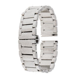 Maxbell 22mm Universal Stainless Steel Watch Band for Huawei Replace Strap Silver