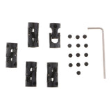Max 5pcs Black Motor Shaft Coupling Coupler for RC Car Boat Robot Model 6 to 6mm