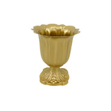 Maxbell Metal Flower Vase for Wedding Centerpiece for Birthday Living Room Party Gold
