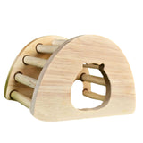 Maxbell Hamster House Hideout Playground Furniture for Gerbil Ferret 13cmx11cmx9cm