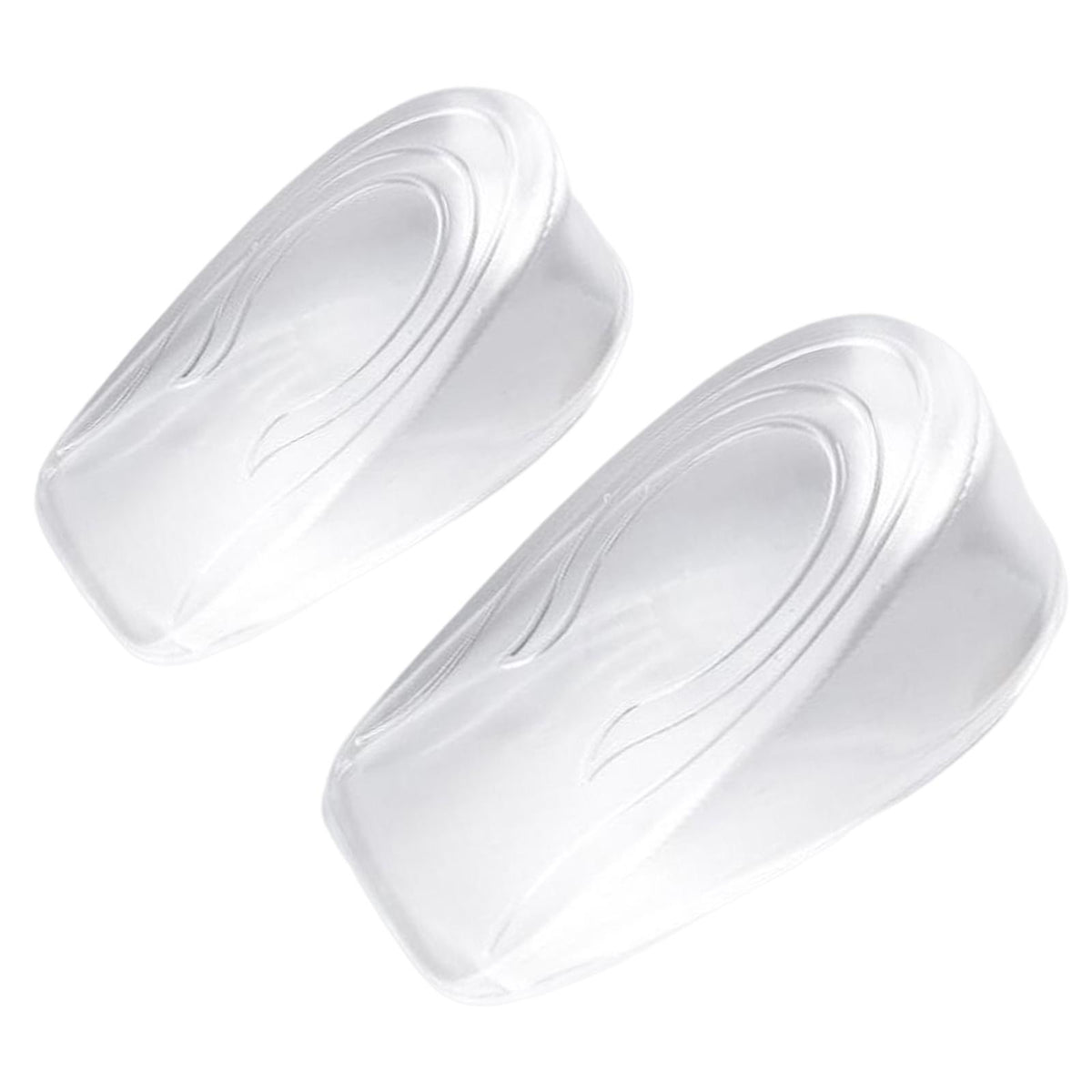 Maxbell 1 Pair Heel Lift Insert Invisible for High Heels Long Time Standing Hiking Men 2cm