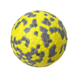 Maxbell Interactive Dog Toys Ball Throwing to Fetch and Play Park Dog Chew Toys Yellow Gray 3inch