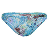 Maxbell Sheer Floral Lace Panties Stretchy Low Rise Briefs Underwear Blue XL