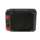 Max Aluminum Computer CPU 18 Pipes Water Cooling Radiator System 120mm