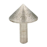 Max Diamond Grinding Head Points 90 Degrees Rotary Taper Single Type 40mm Dia.