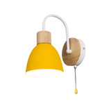 Maxbell Simple Wall Lamp Shade Nightlight Decorative for Restaurant Office Entrance Yellow