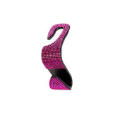 Maxbell Auto Car Backseat Hook Seat Hanger Shiny Eye Catching Save Space Durable Pink