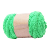 Maxbell Thick Chunky Yarn Hand Knitting DIY Weight Yarn for Throw Rug Making Weaving green