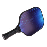 Maxbell Carbon Fiber Honeycomb Composite Core Pickleball Paddle Racket Bright Blue
