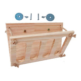 Maxbell Rabbit Hay Feeder Manger Storage Cage Mount Hamster Bowl Container Supplies