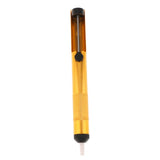 Max 19cm Aluminum Manual Desoldering Pump Metalworking Solder Sucker Yellow