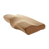 Maxbell Pillow Pillows with Washable Pillowcase for Back Sleepers Camel