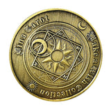 Max Commemorative Coin Tarot Divination Array Storage Collection Hobby Gifts
