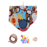 Maxbell Bird Parrot Budgie Lovebird Cotton Comfy Hammock Bed Nest L