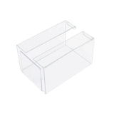 Maxbell Napkin Dispenser Creative Desktop Organizer Office Transparent Napkin Holder Clear S