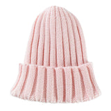 Maxbell Kids Baby Girls Boys Winter Knit Beanies Hat Causal Cozy Hats Cap Light Pink