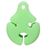 Maxbell Fishing Pole Binding Clip Comfortable Outdoor Fishing Fishing Rod Fixed Ball Fluorescence Green