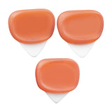 Maxbell 3Pcs Guitar Picks Thumb Finger Picks 0.6/0.96/1.2mm for Bass Acoustic Guitar Red