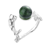 Maxbell Chic Opening Shaped Ring Copper Hip Hop Novelty for Photography Fashion Show Style E