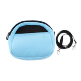 Maxbell Small Pet Outdoor Travel Bag Hamster Sleeping Bed Carrier Bag S Blue