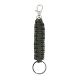 Maxbell Outdoor Emergency Kit Paracord Key Chain Ring Rope Parachute Cord Lanyard Green