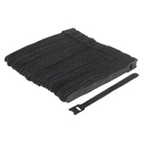 Maxbell 50pcs Cable Cord Tie Straps Reusable Cable Ties Cord Straps Black 12x150mm