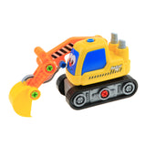 Maxbell DIY Disassembly Engineering Vehicles Tools Nuts Toy Set Excavator