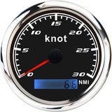 Maxbell 85mm 30 Knot Waterproof GPS Digital Speedometer Gauge Odometer Marine