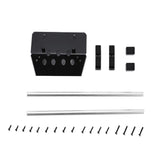 Maxbell TRX6 TRX4 G500 G63 Metal Rear Bar Chassis Protection + Rear Bar Silver