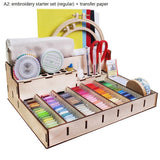 Maxbell Embroidery Self Made Tool Set Traditional Embroidery Beginner's Set A2