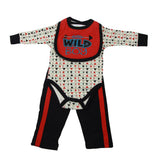 Max Fashion Rompers Pants Bib Suit for 22''-23'' Reborn Baby Boy Doll Clothes
