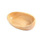 Maxbell Sushi Dish Multipurpose Wooden Sushi Boat for Kitchen Table Home Decor Party 17cmx10cm