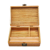 Max Portable Wooden Storage Box Holder Hand Cigarette Tool Box Case AC341