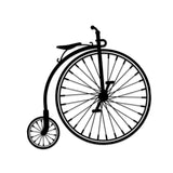 Maxbell Bike Wheel Metal Wall Decor Aesthetic Decorative for Cafe Gifts Garden