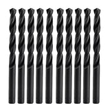 Maxbell 10 Pieces High speed steel straight shank twist drill fits all power drills 0.10x2.24Inches