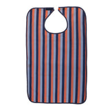 Max Reusable PVC Eating Bib Dining Clothing Protector for Elderly Patient Orange