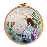 Maxbell 1 Set Goddess of the Moon Pattern DIY Cross Stitch Kits Sewing Crafts