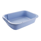 Maxbell Pet Litter Tray Open Top Cats Litter Box High Sides for Indoor Cats Hamsters Blue 52x35x12cm