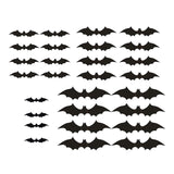 Maxbell 3D Bats Wall Stickers Wall Sticker for Party Supplies Yard Outdoor Indoor 28PCS