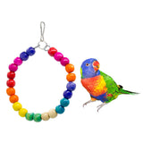 Maxbell Wooden Bird Swings Budgie Swing Toys Hammock for Parakeets Budgie Bird