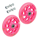 Maxbell Bike Training Wheels Bicycle Stabilizer for Children Adults 12-20 inch Bikes Pink